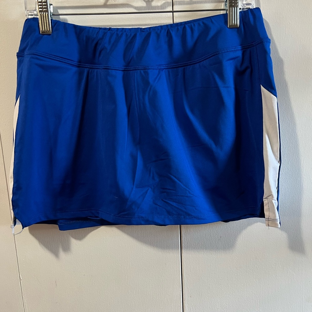 Augusta Athletic  blue skort. Has built in spandex under skirt.